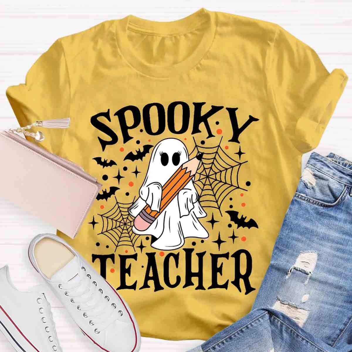 Halloween Spooky Teachers T-Shirt