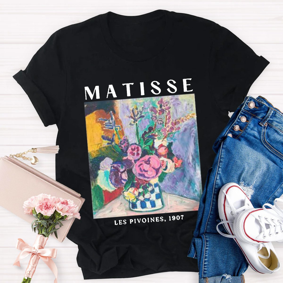 Matisse Les Peonies 1907 Teacher Shirt