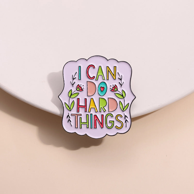 I Can Do Hard Things Pin