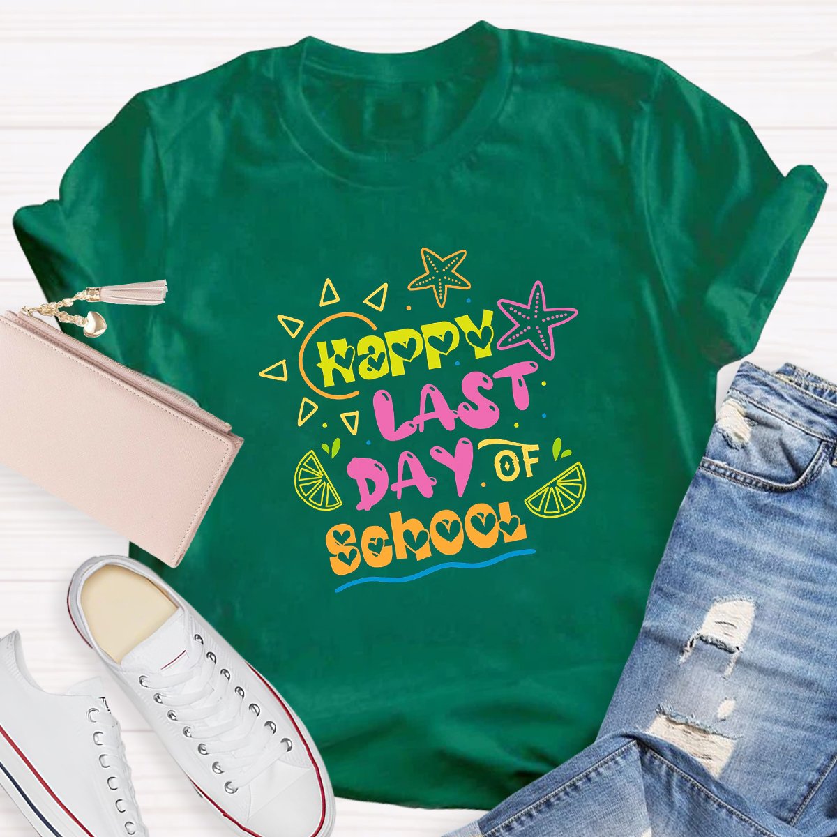 Happy Last Day Of School Teacher Shirt