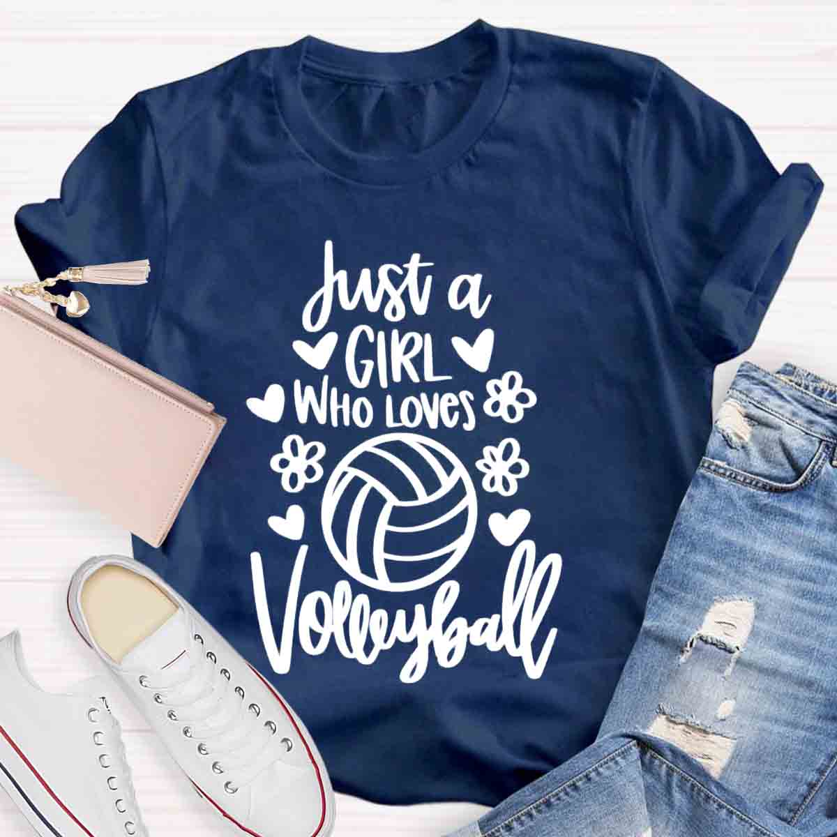 Just A Girl Who Loves Sport Teacher T-Shirt