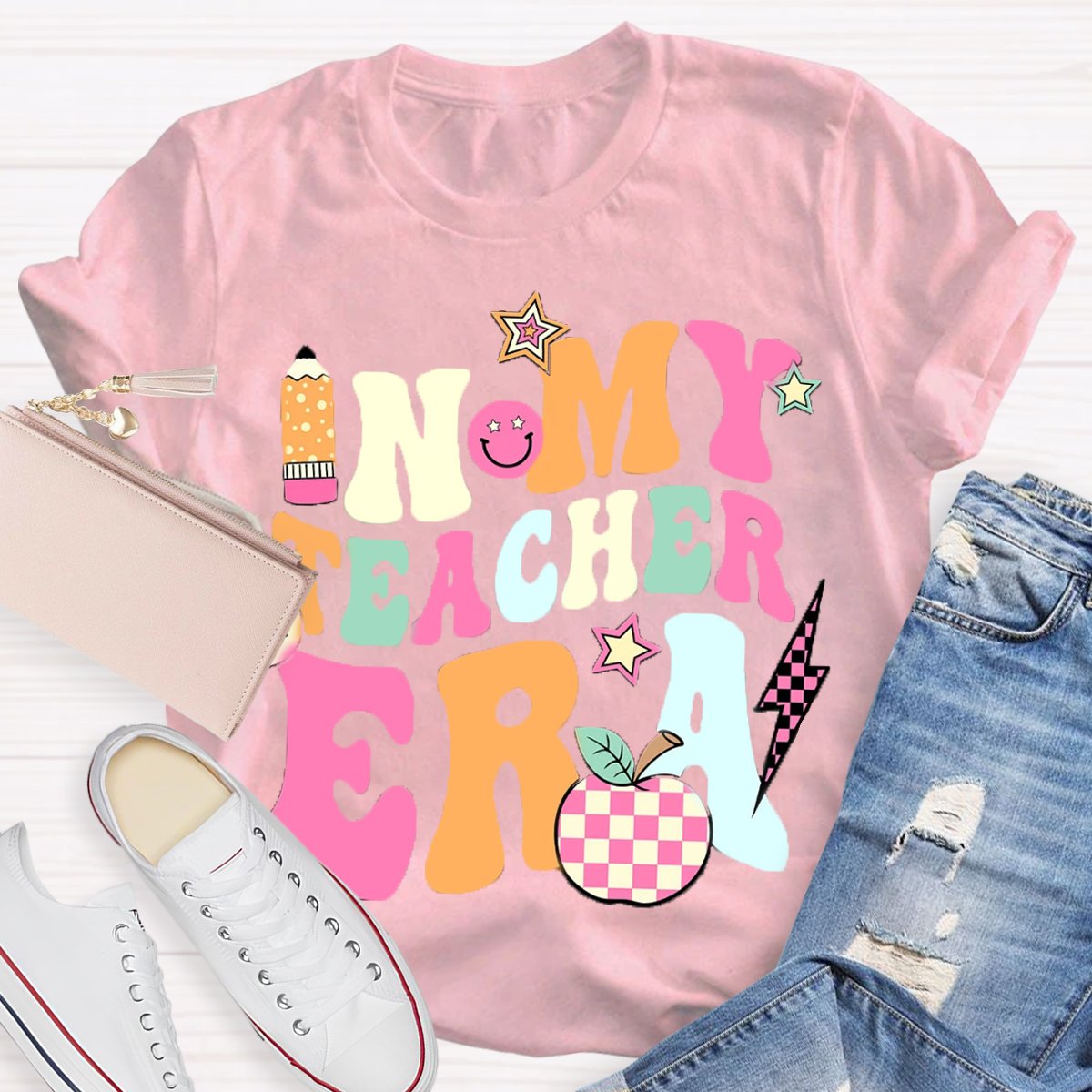 In My Teacher Era Teacher T-Shirt