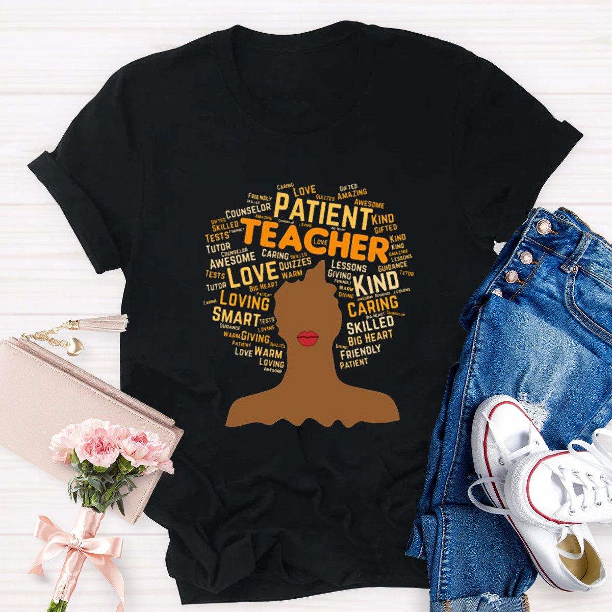 Patient Teacher Love Kind Caring Teacher Shirt