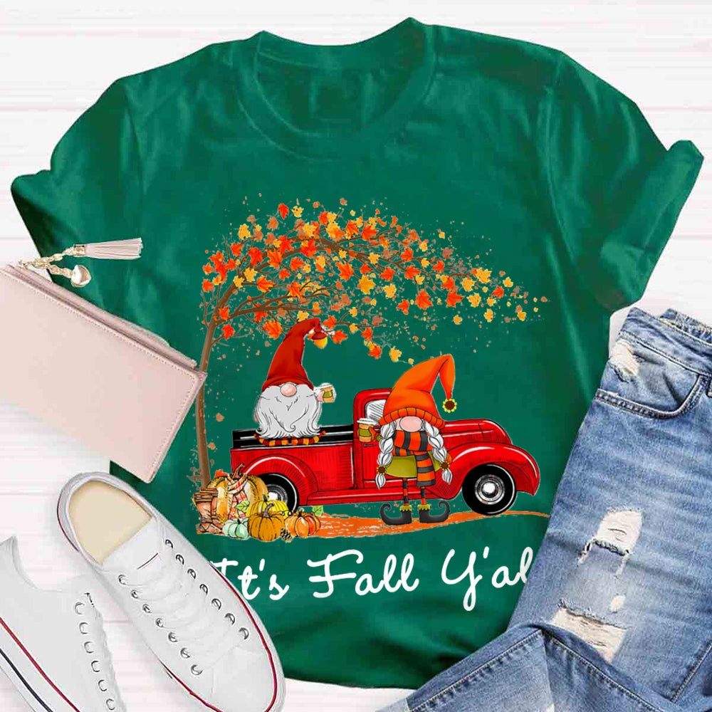 It's Fall Y'all Christmas T-shirt