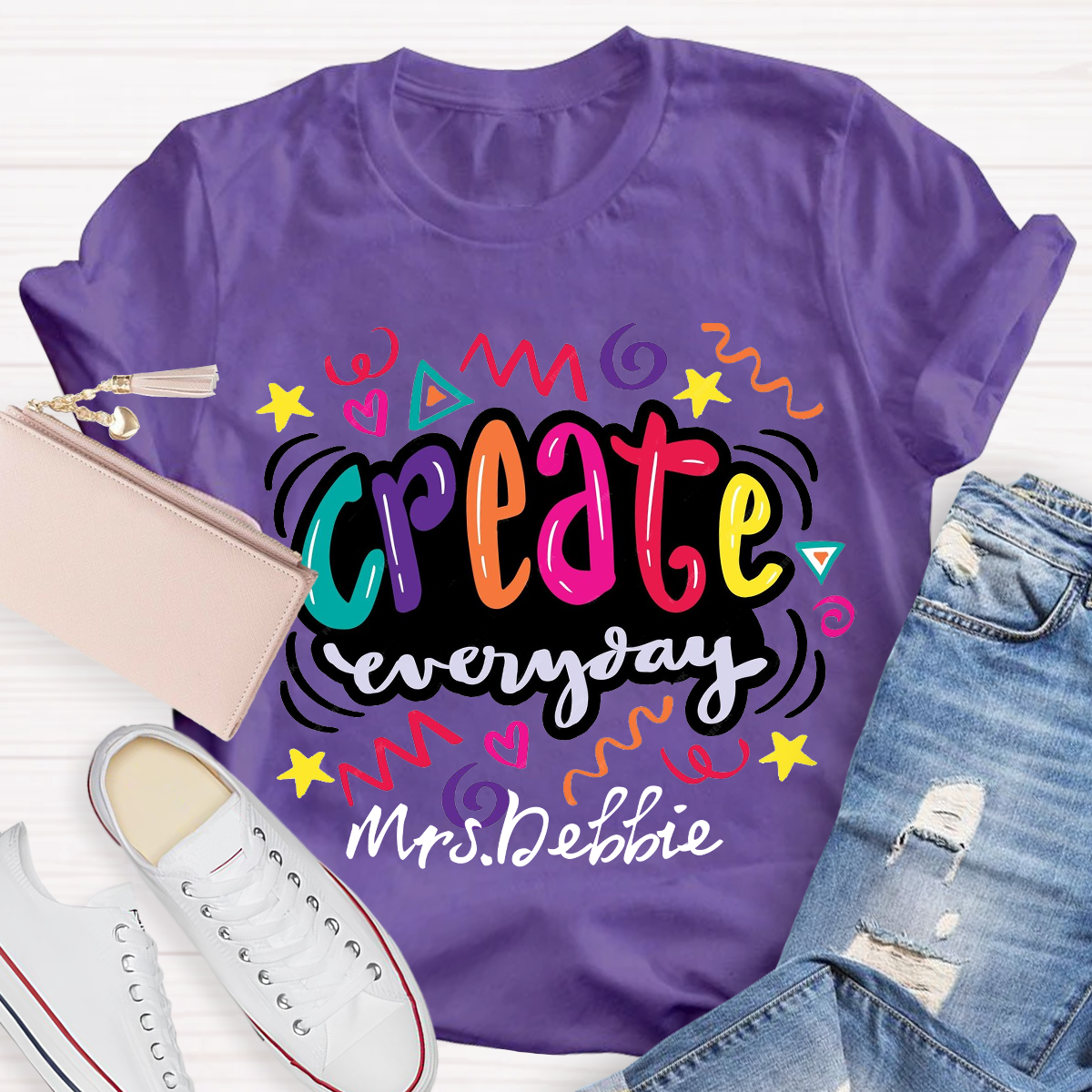 Personalized Name Create Everything T-Shirt