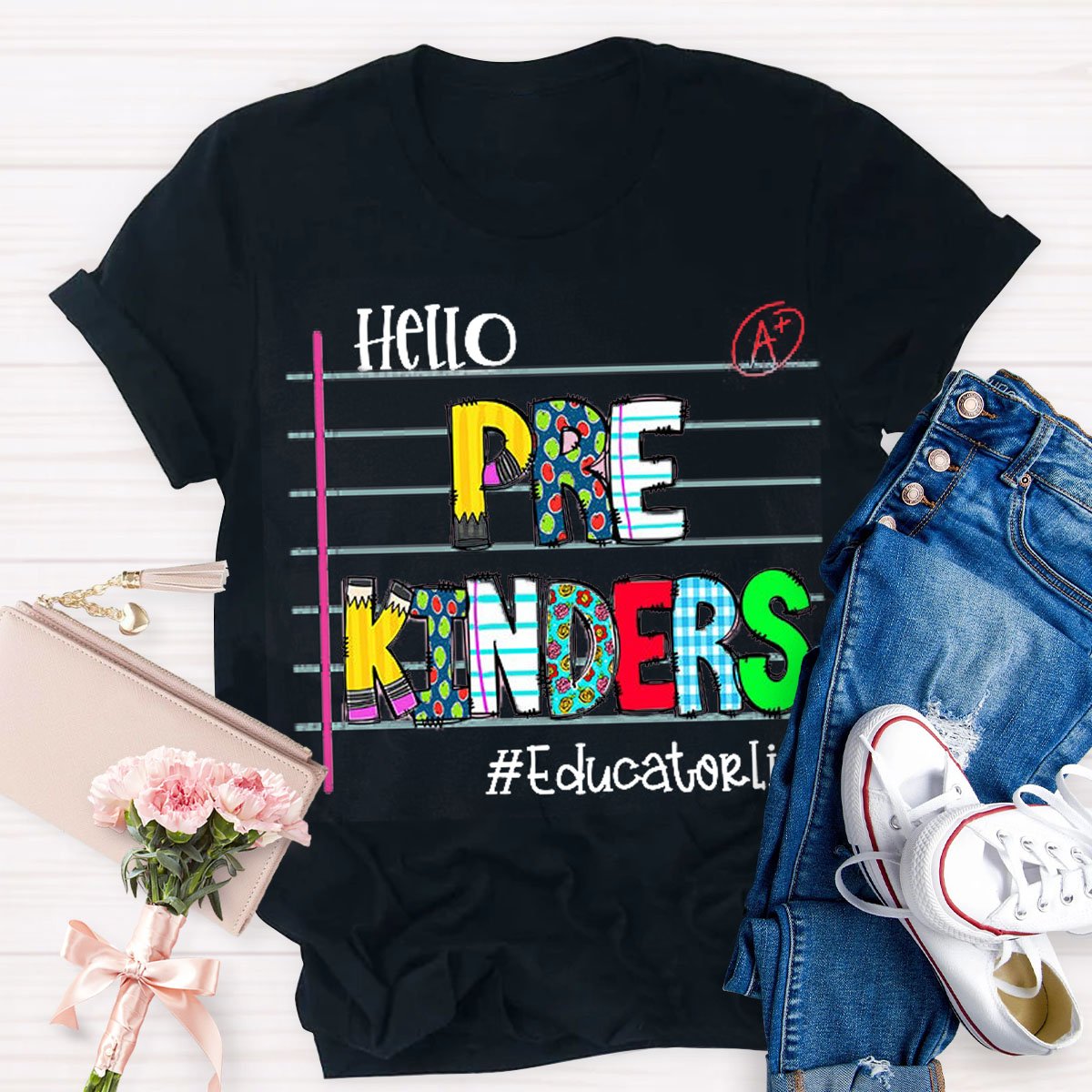 Personalized Grade And Name T-Shirt