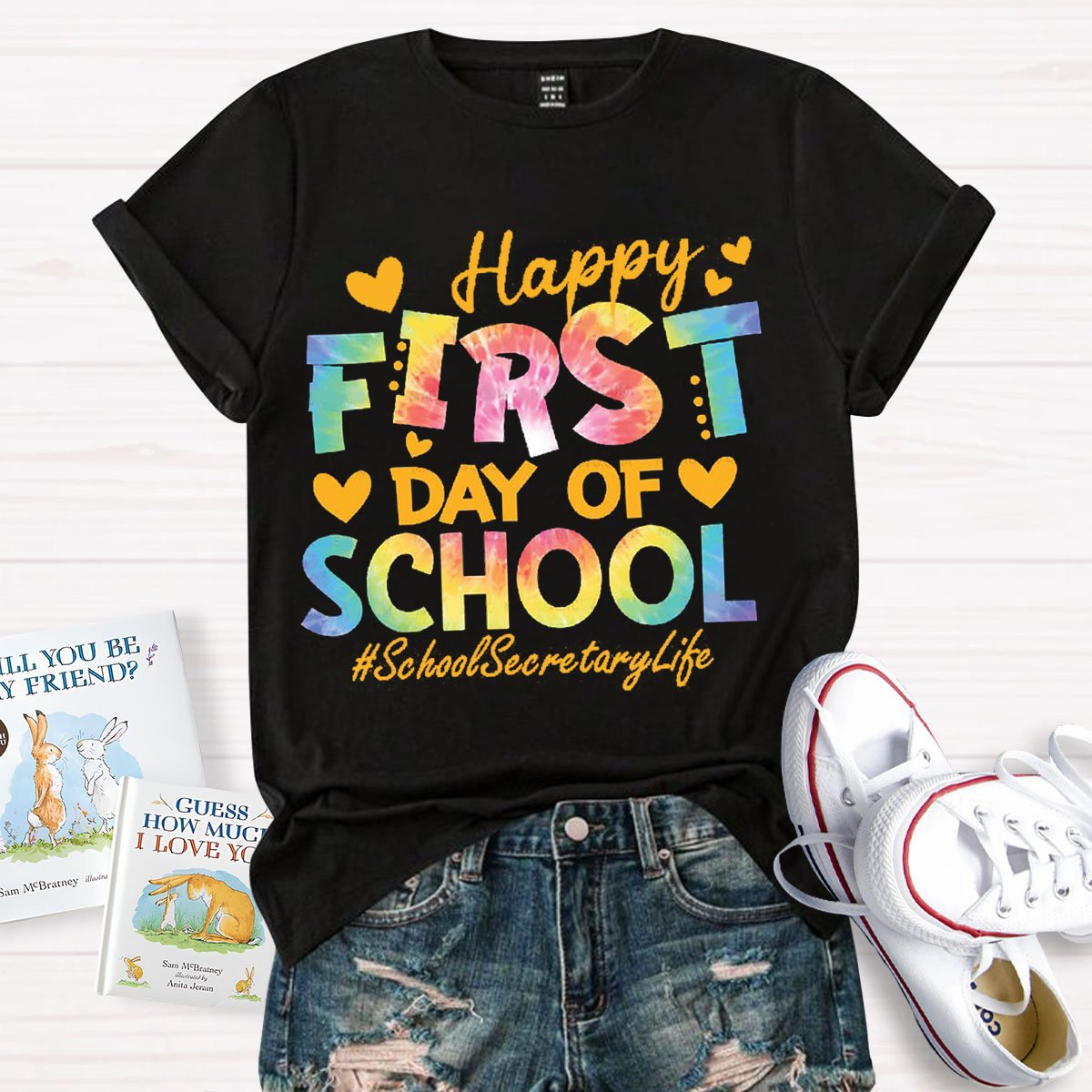 Personalized Your School Title Back To School T-Shirt