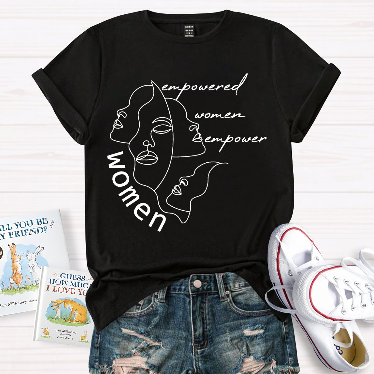 Empowered Women Bempower Women Teacher Shirt