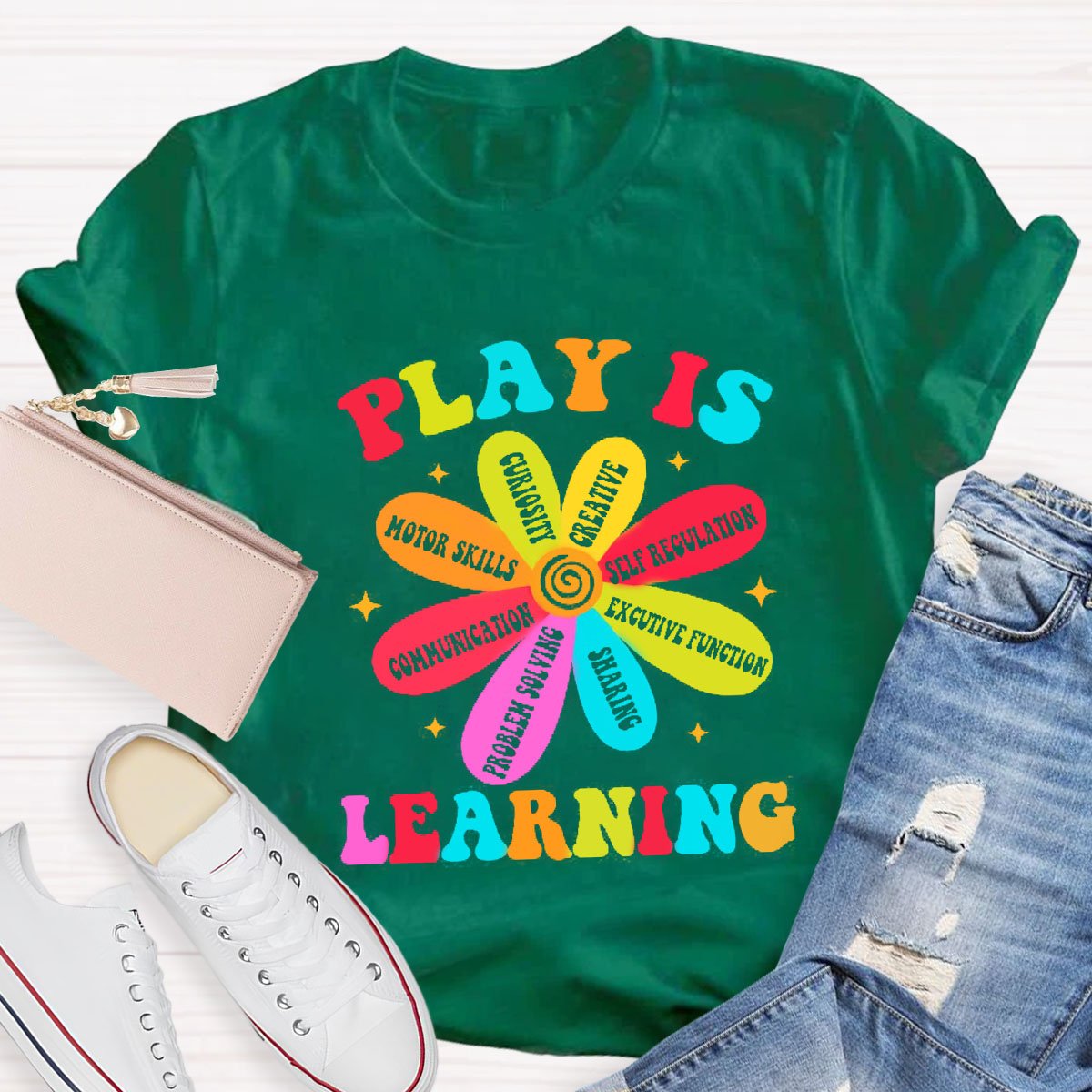 Play Is Learning Teacher Back To School T-Shirt