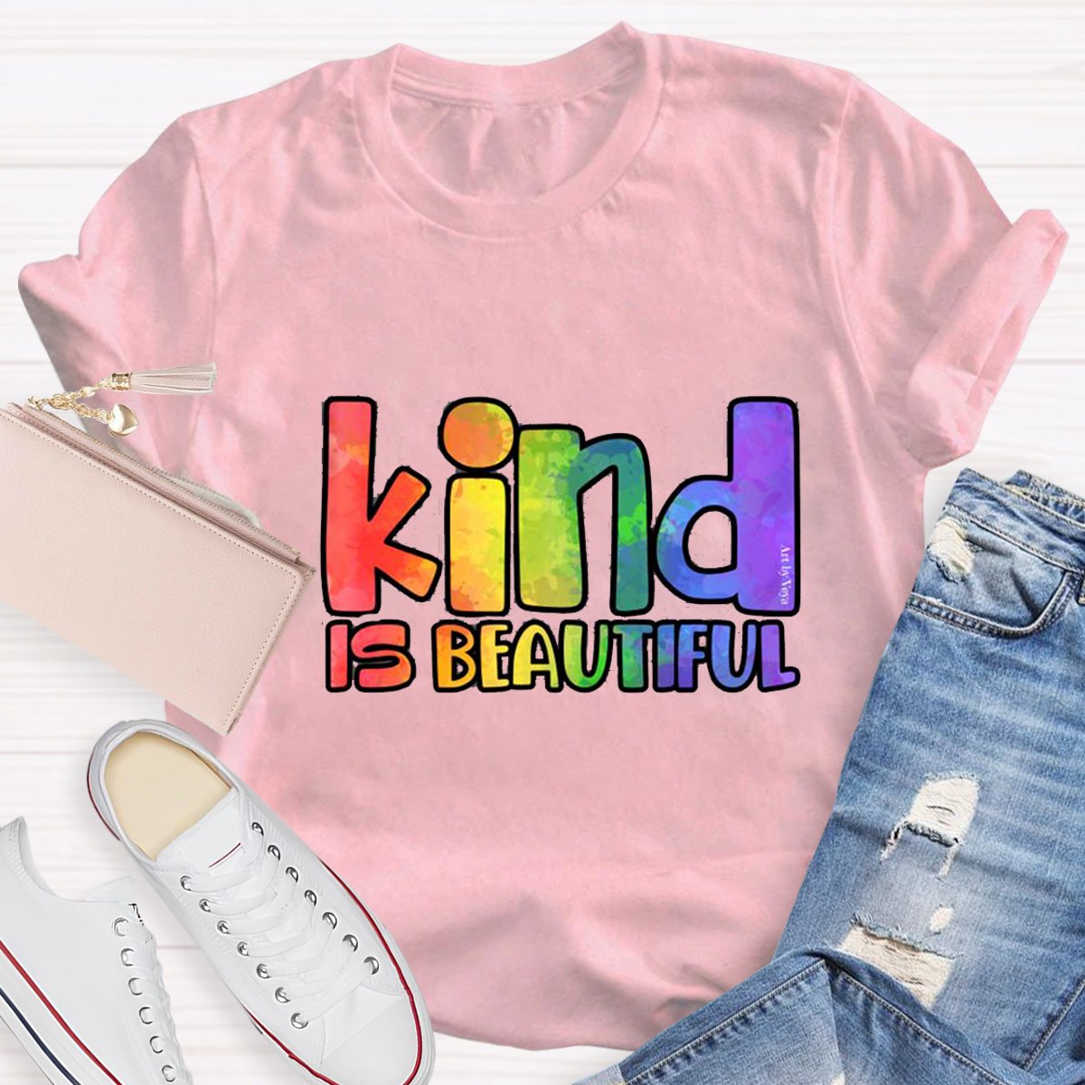 Kind Is Beautiful Teacher Shirt