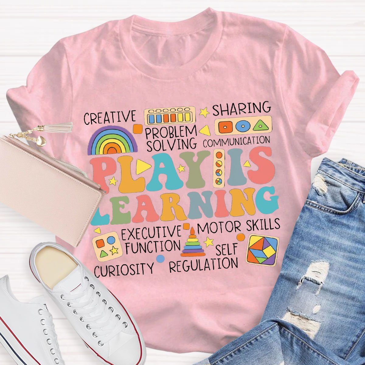 Play Is Learning Teacher T-Shirt