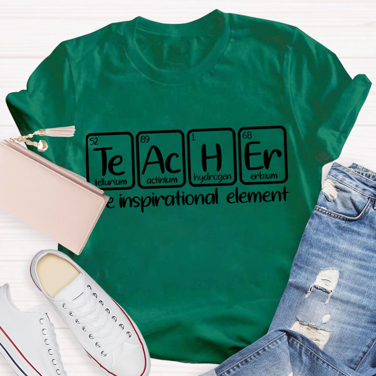 The Inspirational Element Teacher T-Shirt