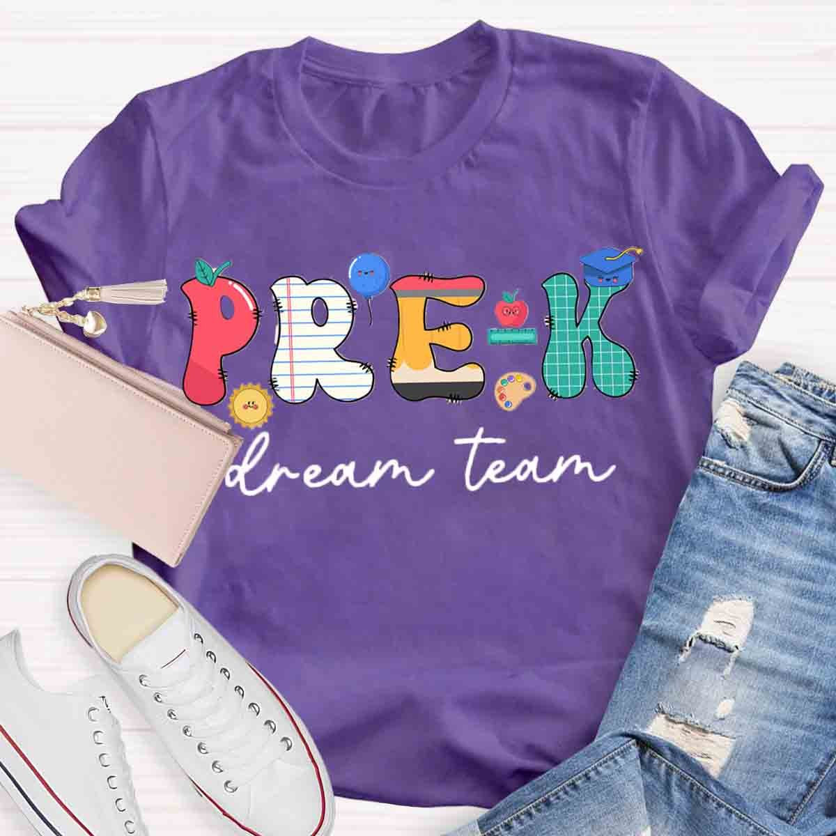 Personalized Name Pre-k Teachers T-Shirt