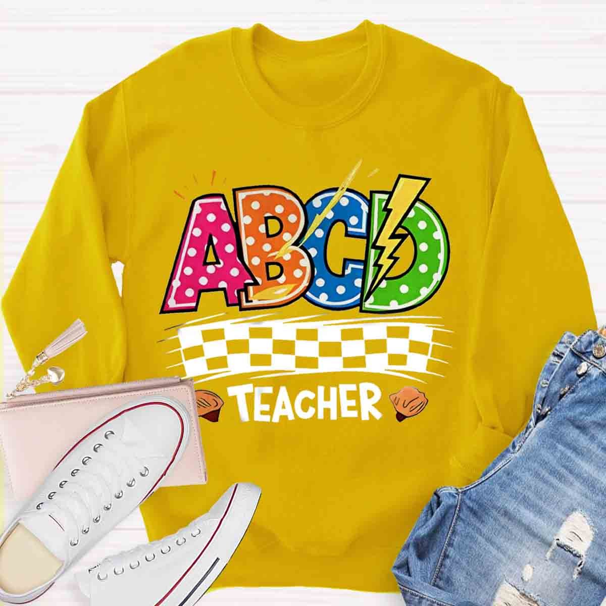 Teacher ABCD Sweatshirt