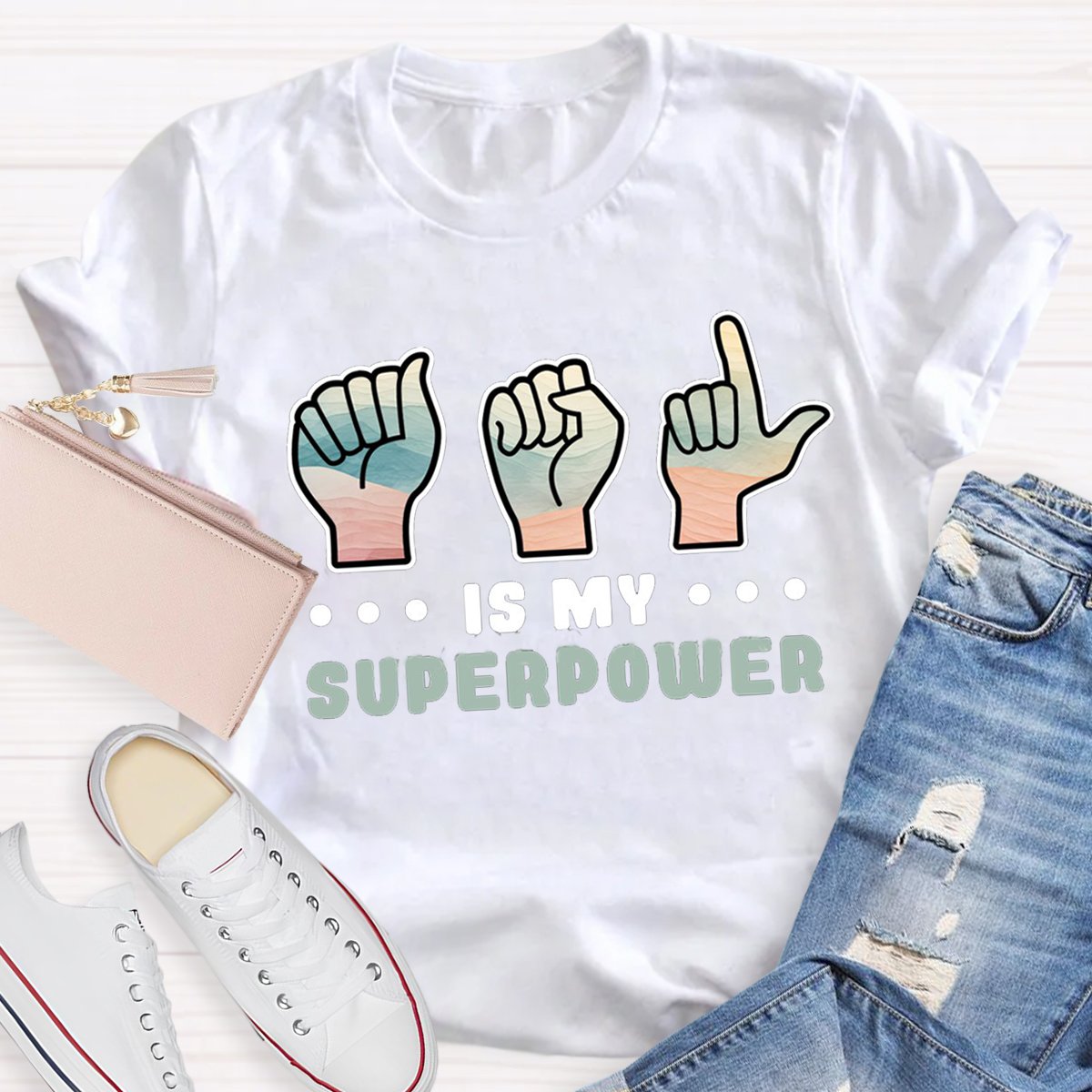 Superpower Teacher Shirt