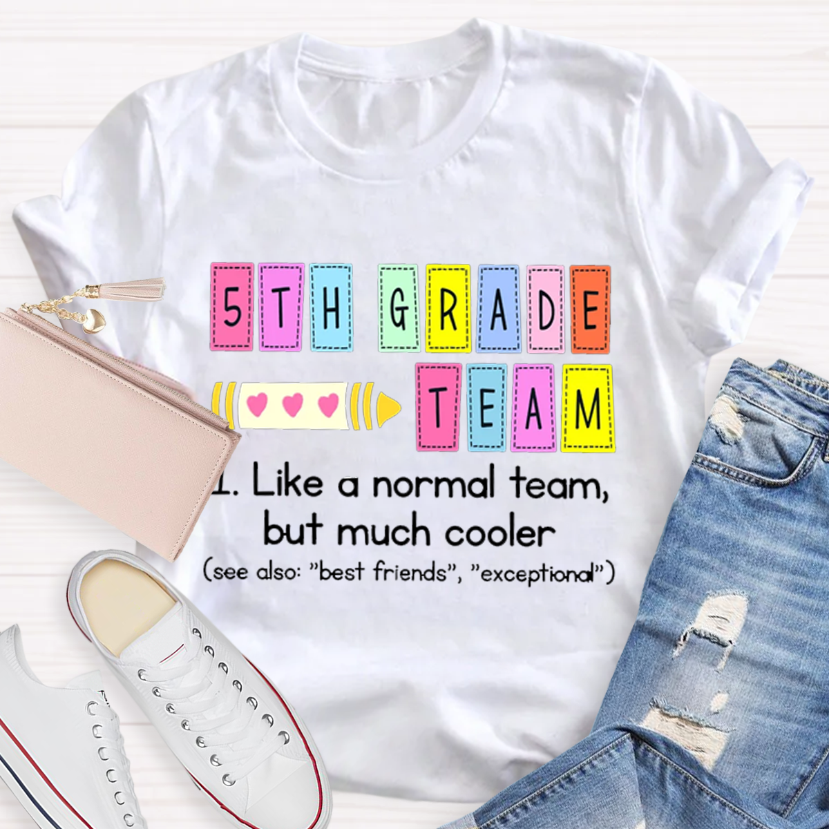 Personalized Grade Back To School Teacher T-Shirt