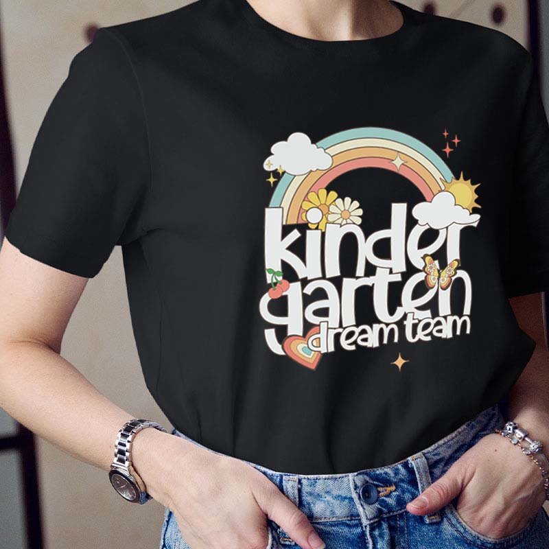 Personalized Grade Dream Team Teacher T-Shirt