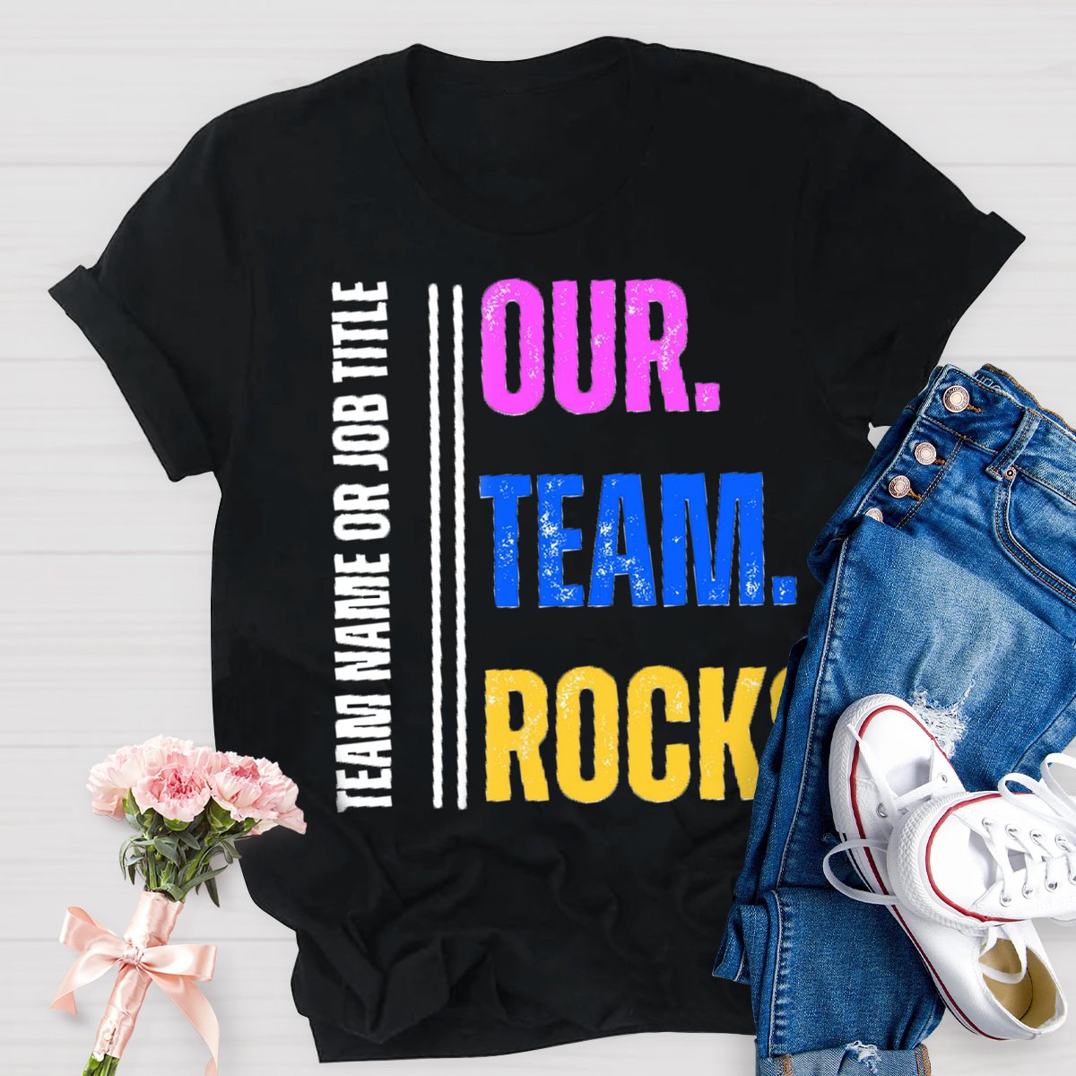 Personalized Team Name Coworker Teammate T Shirt