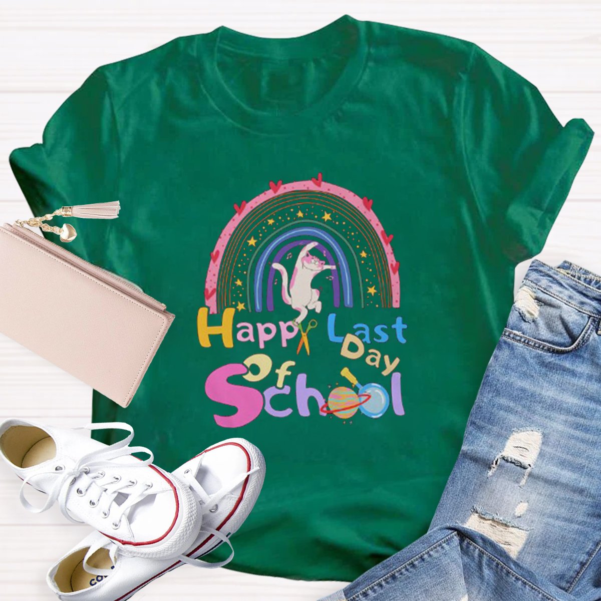 Happy Last Day Of School Teacher Shirt