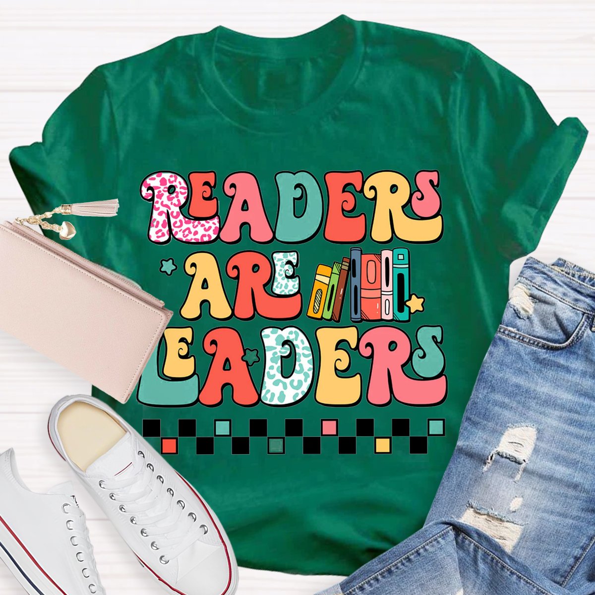 Readers Are Leaders Reading Teacher Shirt