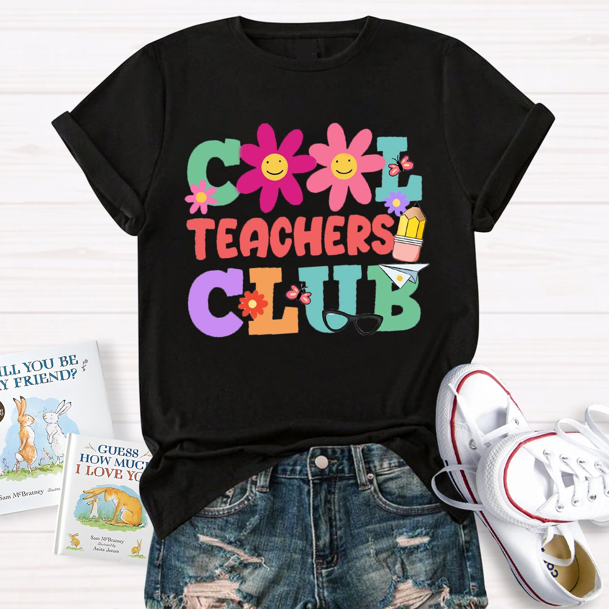 Cool Teachers Club Teacher's Day T-Shirt