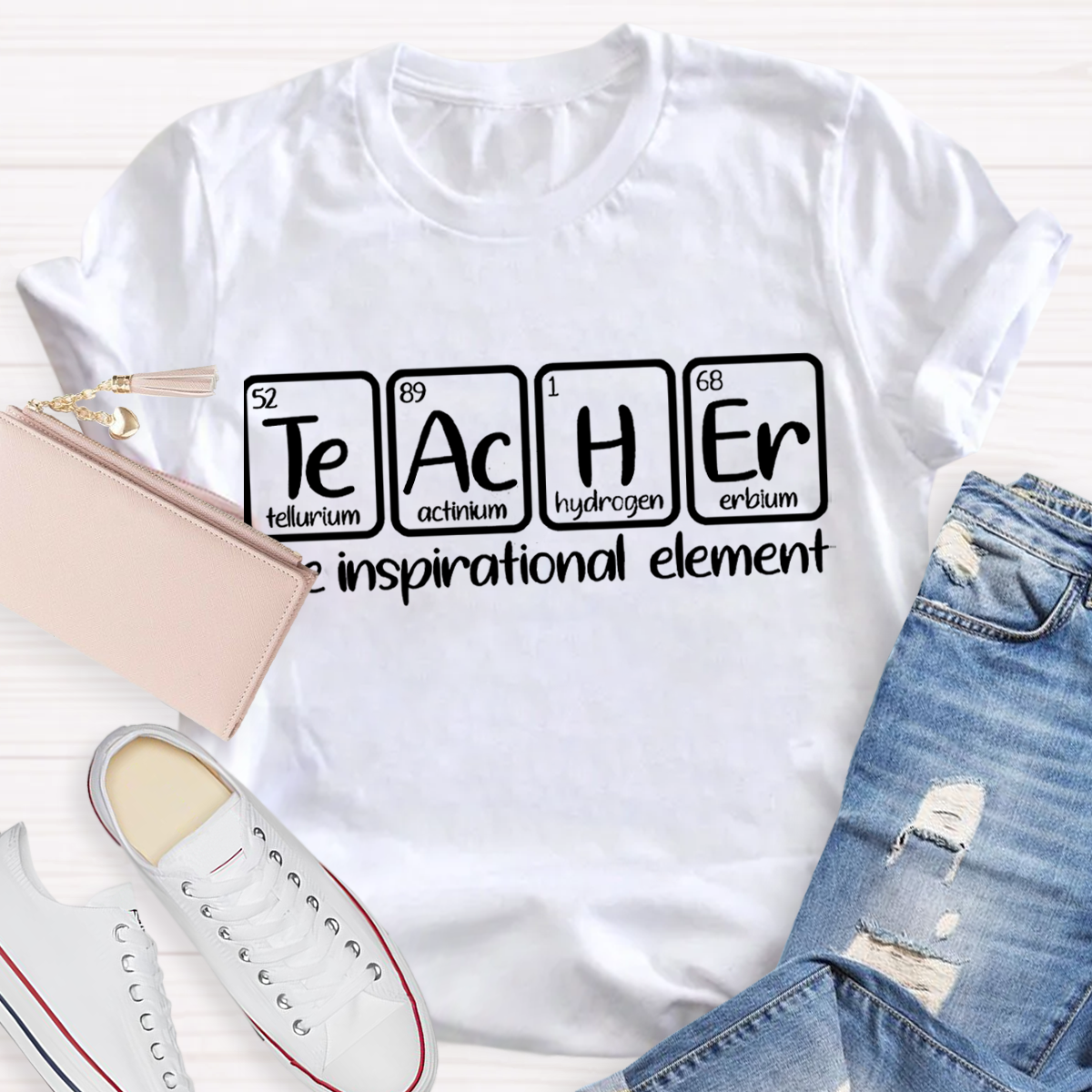 The Inspirational Element Teacher T-Shirt