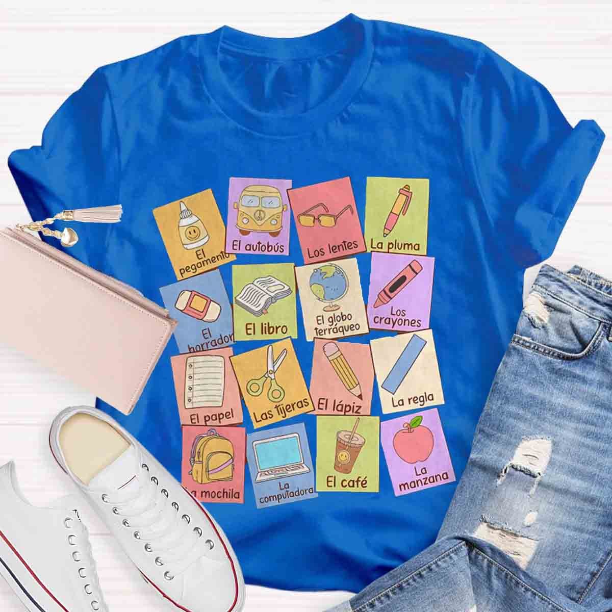 Cute Spanish Teach Spanish Teacher T-Shirt