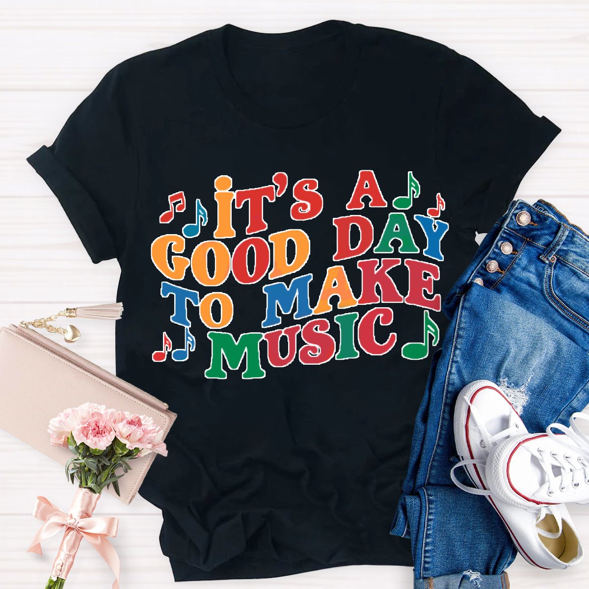 Its A Good Day To Make Music Back To School T-Shirt