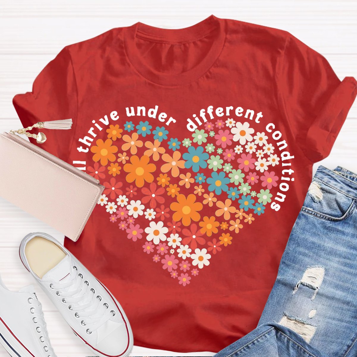 We All Thrive Under Different Conditions Shirt