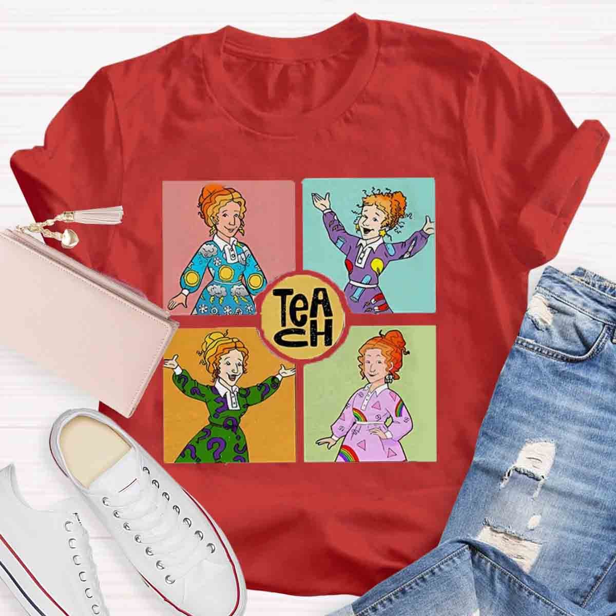 Teach Magic School Bus Teacher T-Shirt