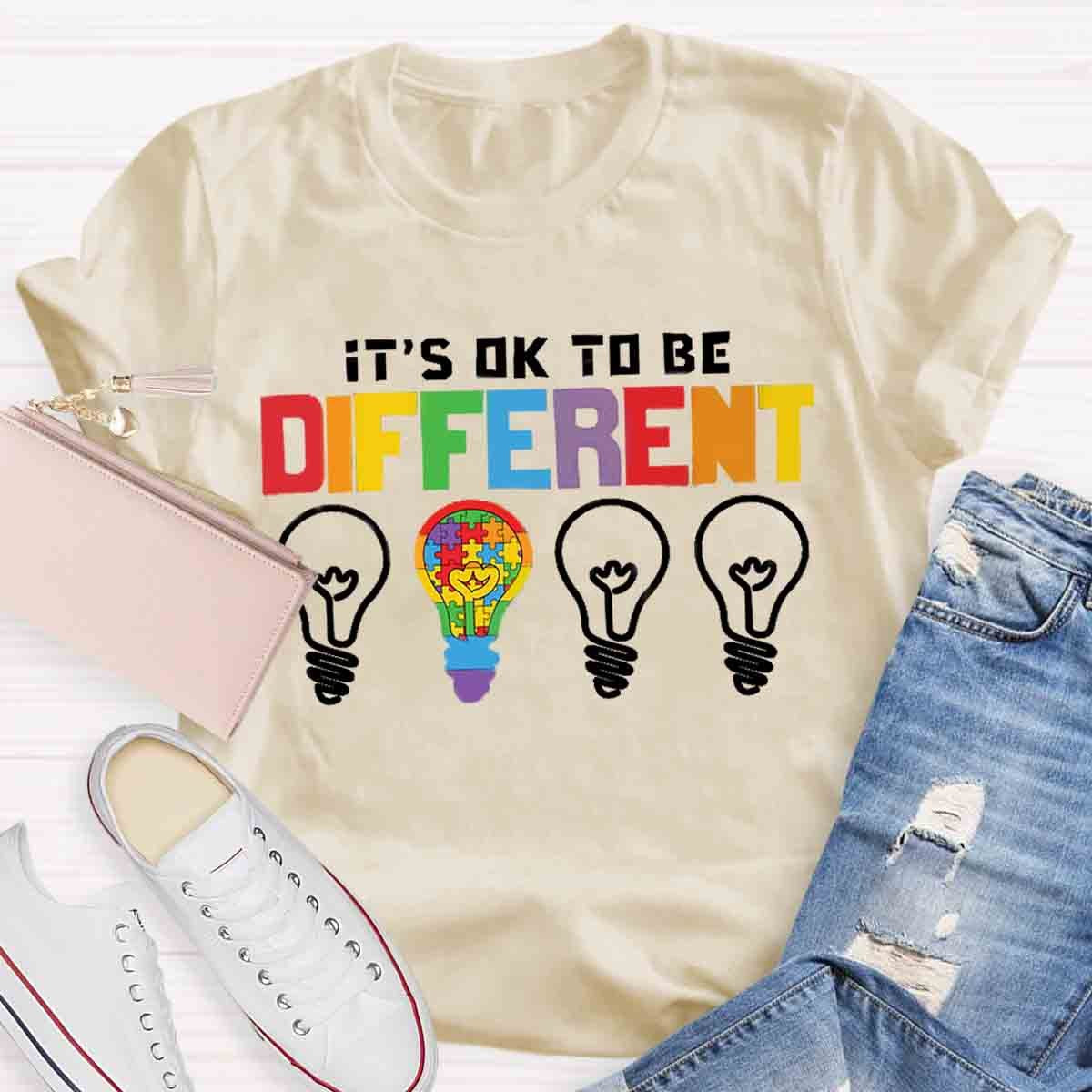 It's Ok To Be Different T-Shirt