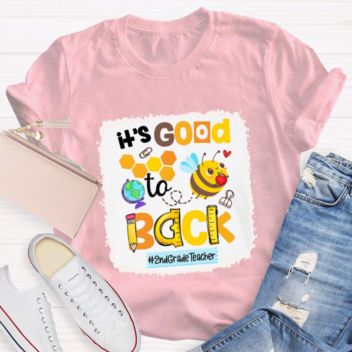 Personalized It's Good To Back 2nd Grade Teacher Shirt