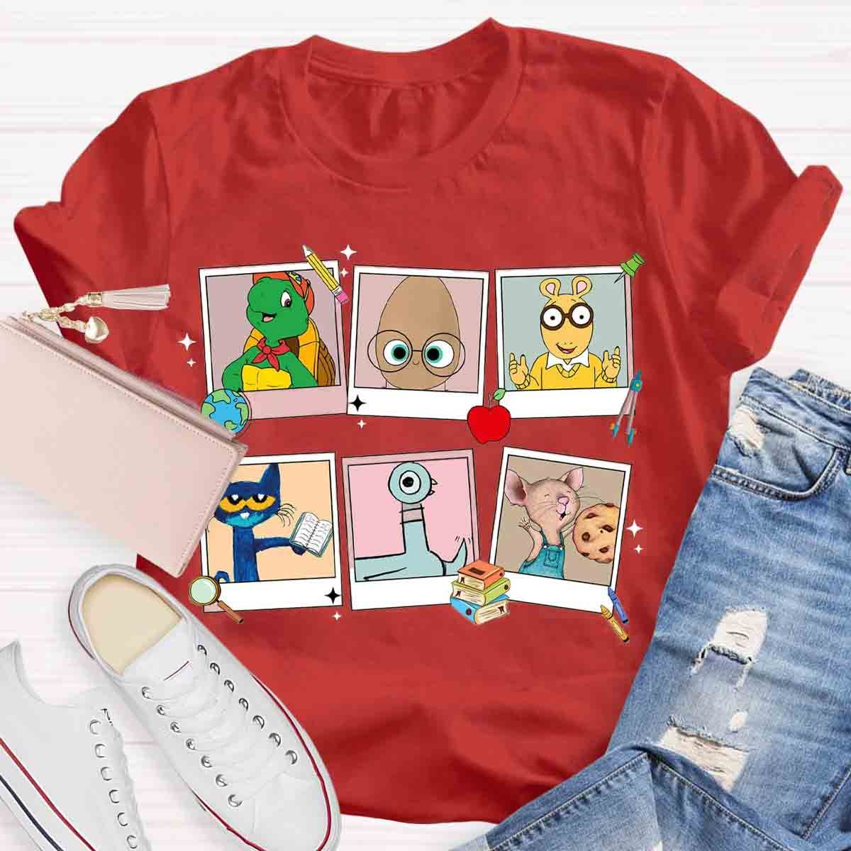 Read Children's Book Teachers T-Shirt