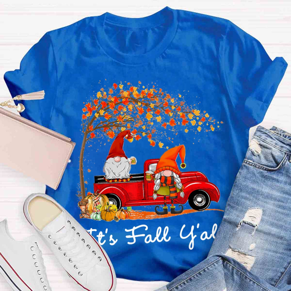 It's Fall Y'all Christmas T-shirt