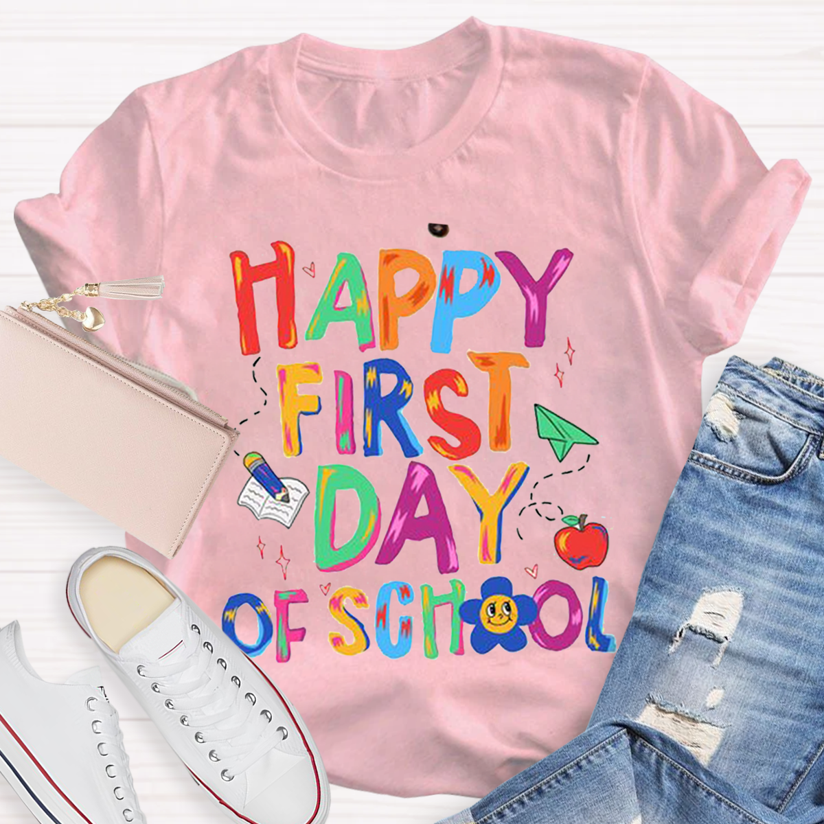 Happy First Day Of School T-Shirt