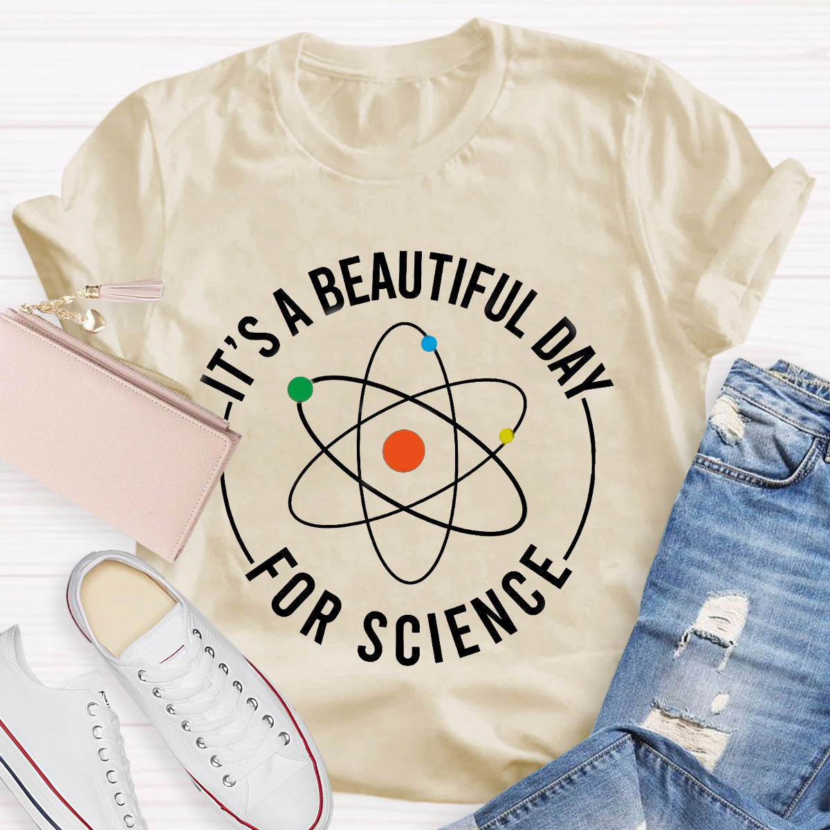 It'S A Beautiful Day For Science Teacher T-Shirt