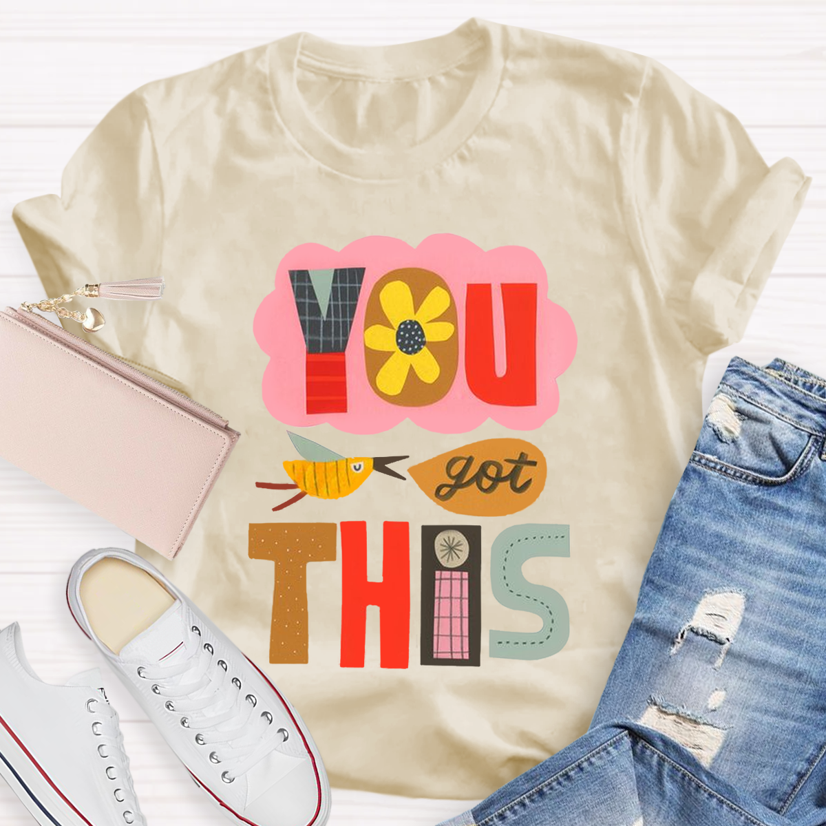 You Got This Geometric Design Test Day T-Shirt