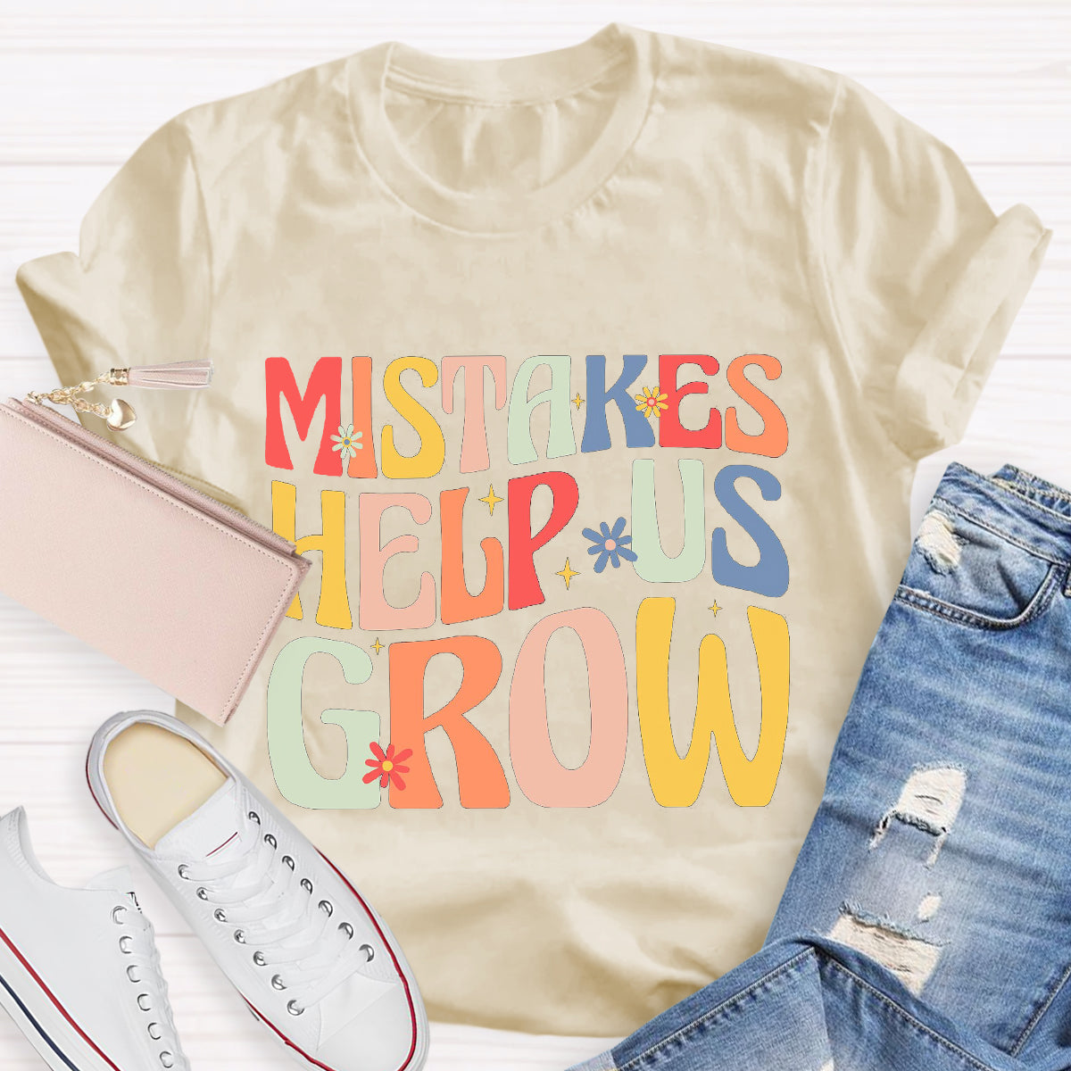 Mistakes Help Us Grow T-Shirt