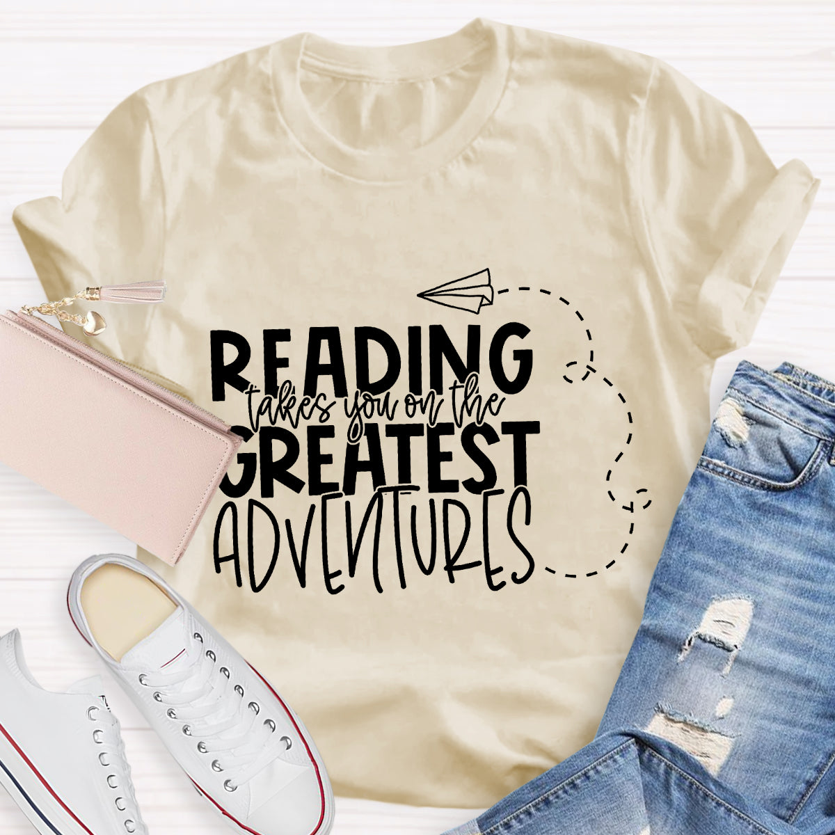 Reading Takes You On The Greatest Adventures T-Shirt