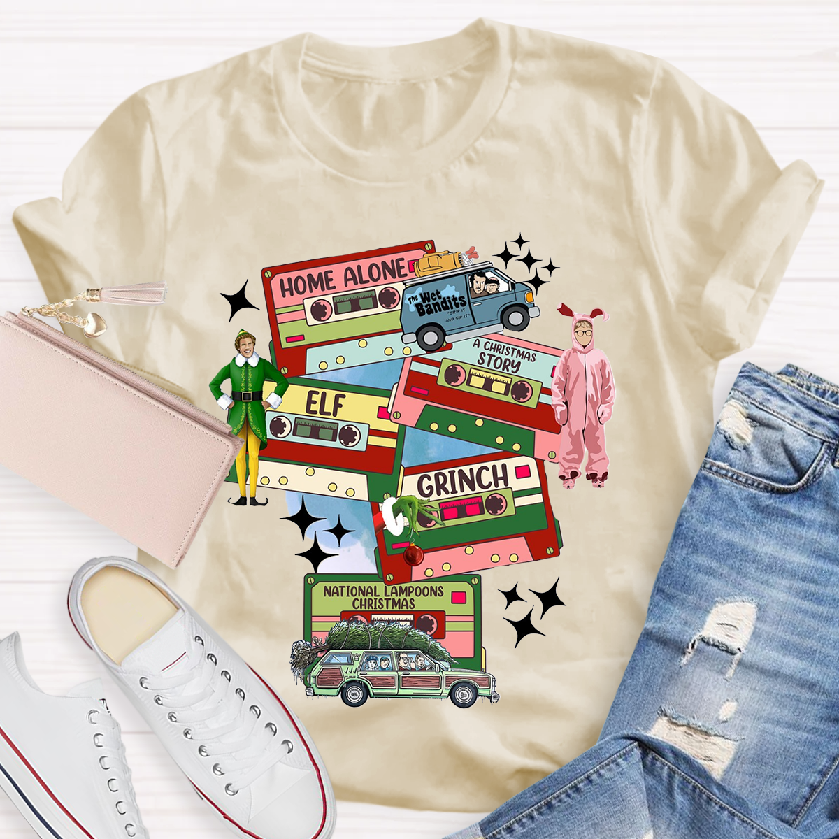 Christmas Movie Teacher T-Shirt