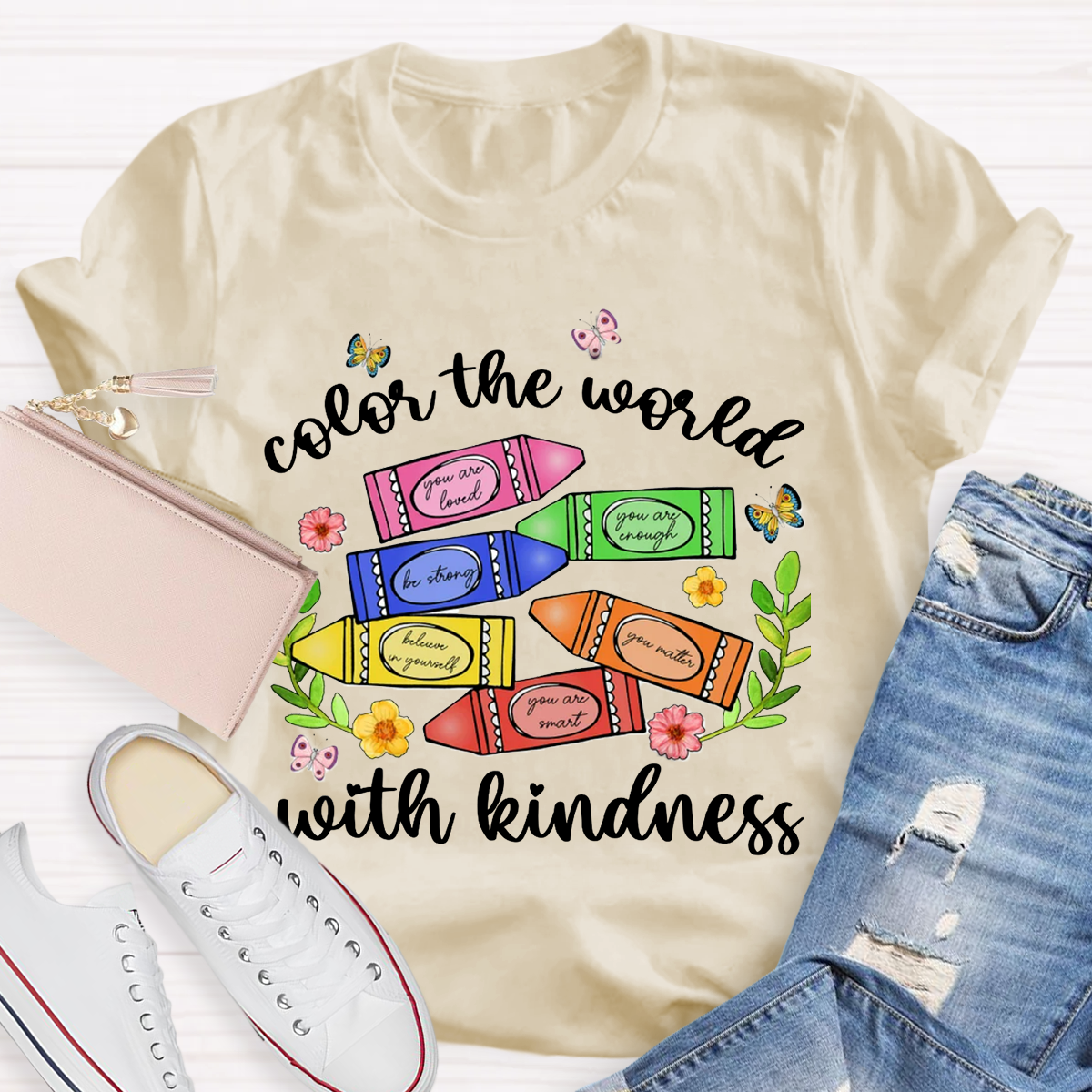 Color The World With Kindness T-Shirt