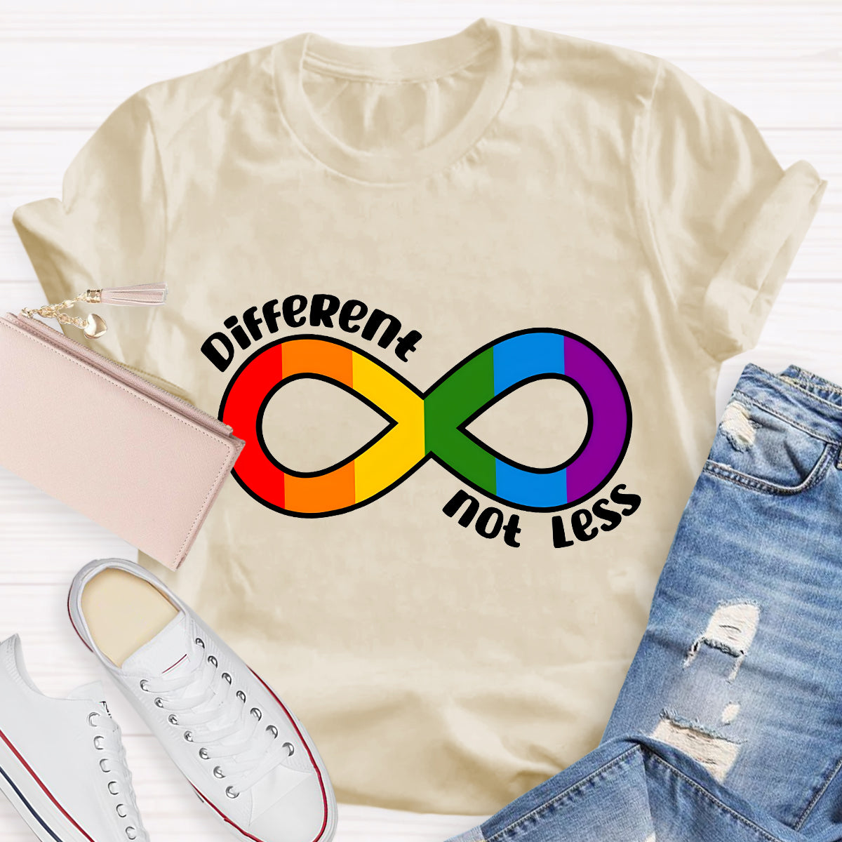 Different Not Less T-Shirt