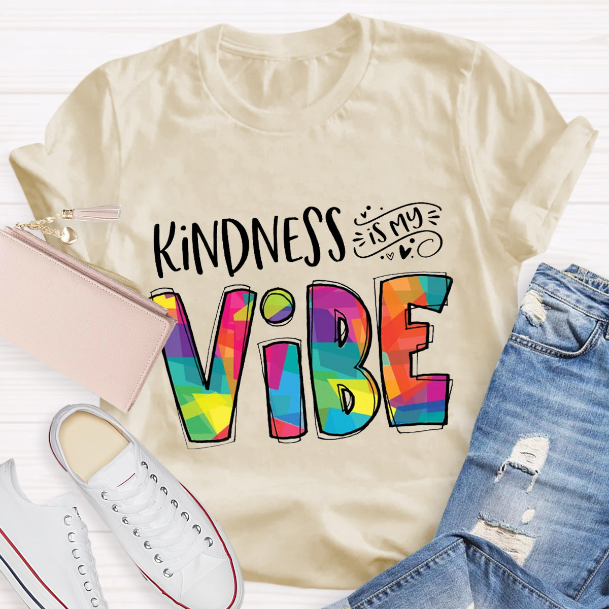 Kindness Is My Vibe Special Education T-Shirt