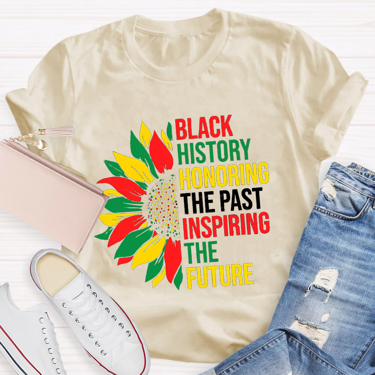 Black History Honoring The Past Inspiring The Future T-Shirt