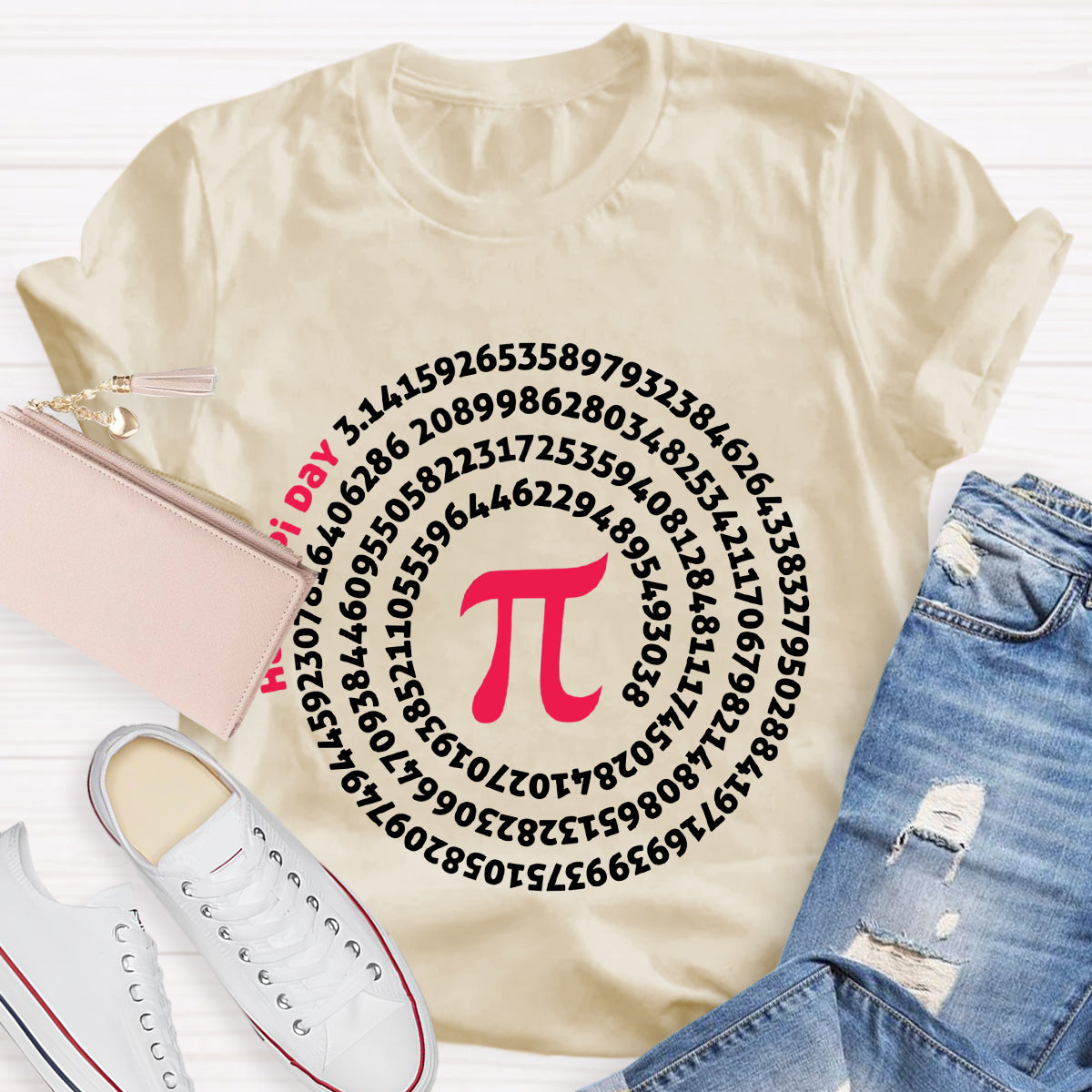 Happy Pi Day Math Teacher T-Shirt