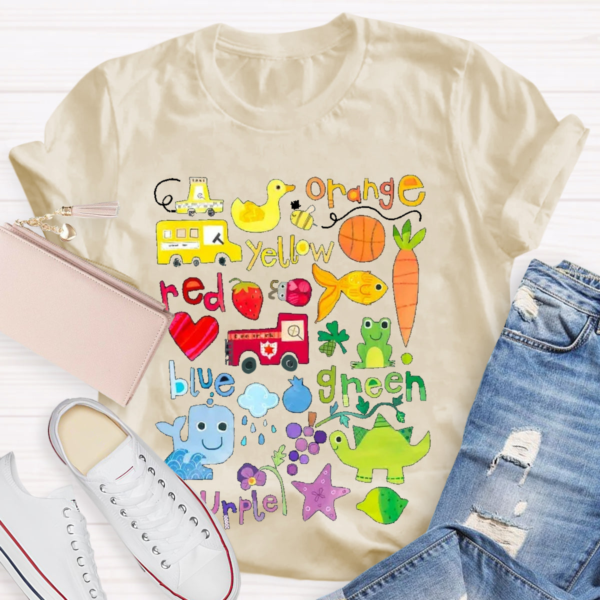 What's Your Favorite Color Teacher T-Shirt