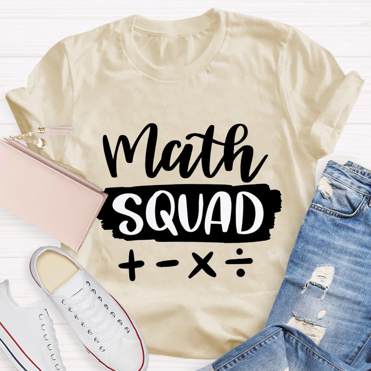 Math Squad Math Teacher T-Shirt