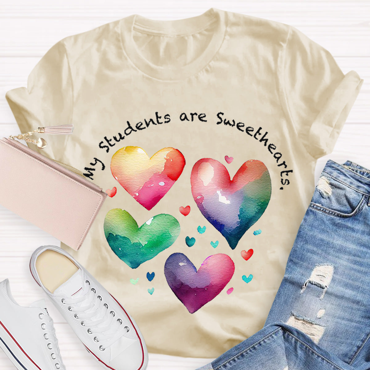 My Students Are Sweethearts Teacher T-Shirt