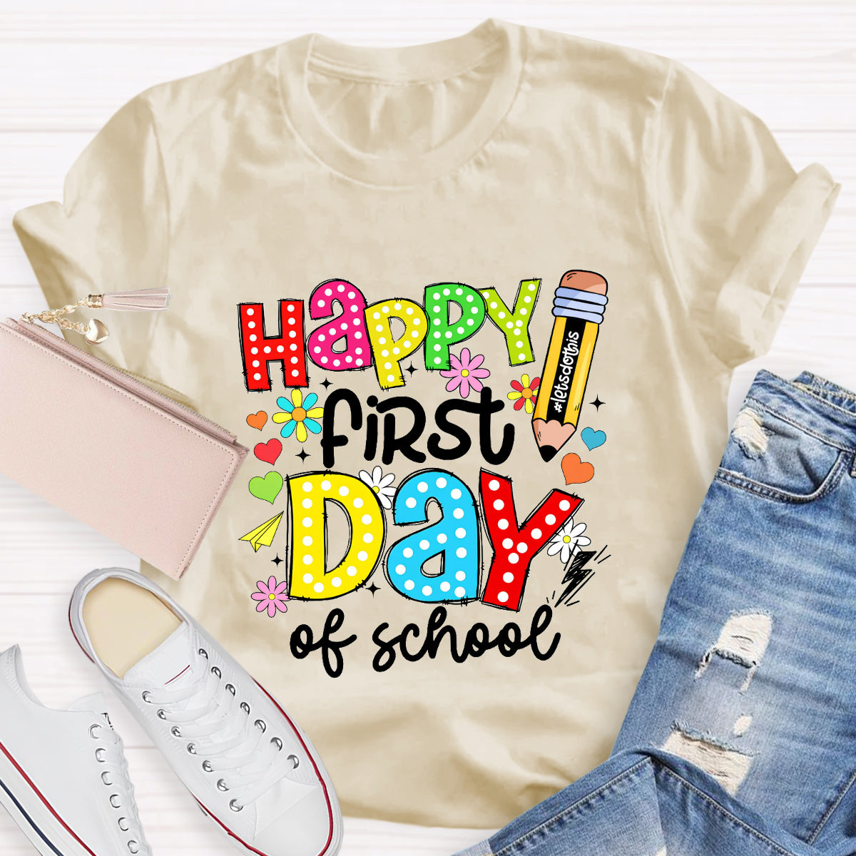 Happy First Day Of School T-Shirt