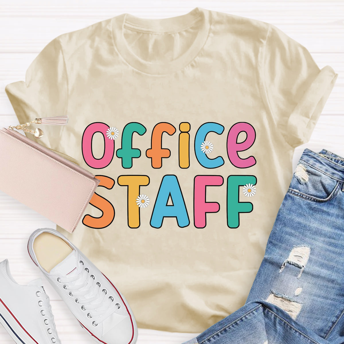 Office Staff School Office Team T-Shirt